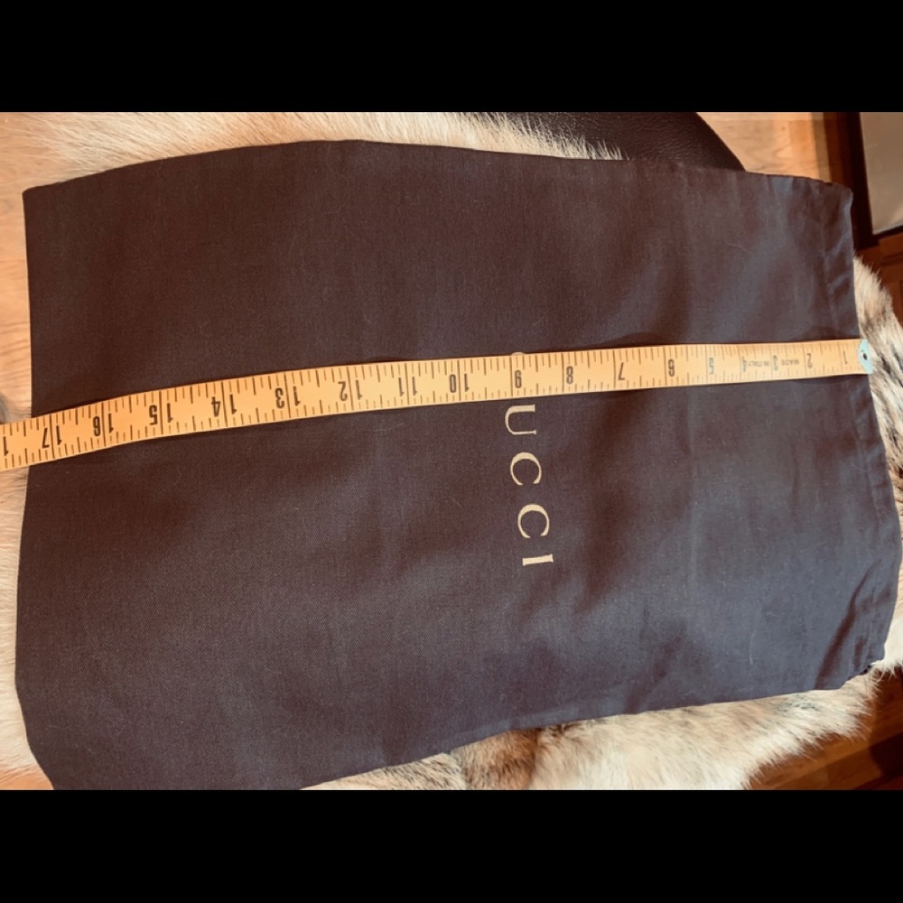 ❤️GUCCI Cotton Dust Bag Never Used 17”x 11”❤️ - Picture 6 of 8